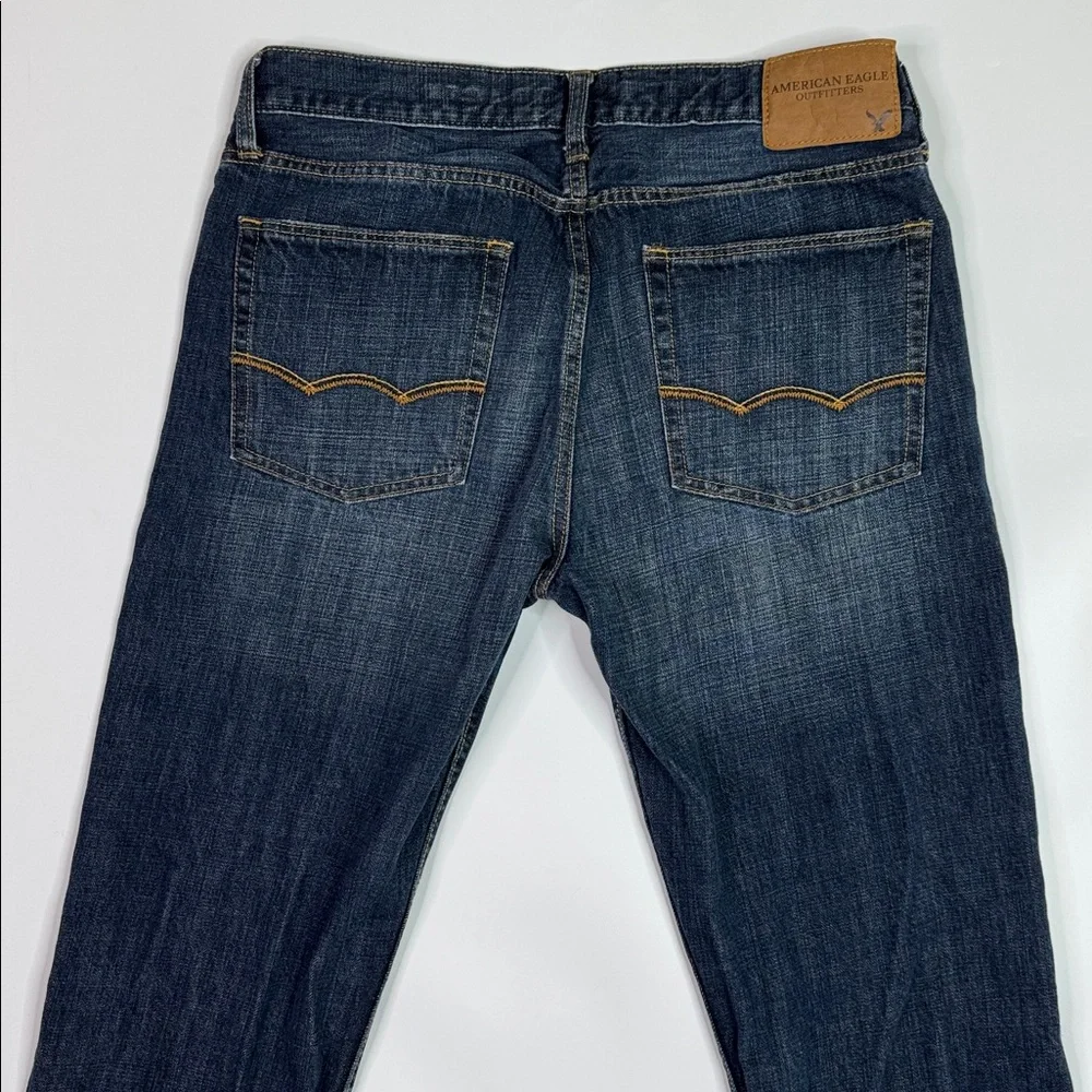 American Eagle Original Straight Dark Wash Jeans Size 31x32